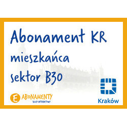Abonament postojowy typu "KR"